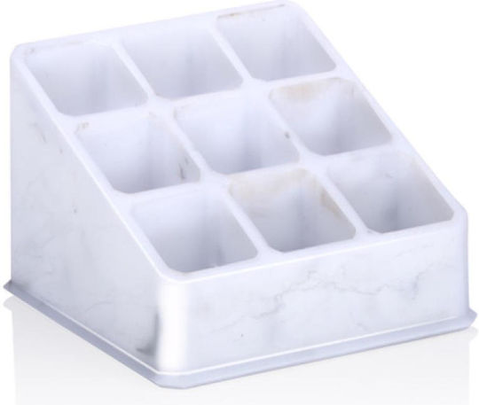 Atmosphera Kosmetikorganisator mit Trennzeichen 9x9x8,5cm