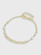 Vogue Women's Bracelet made of Silver Gold Plated