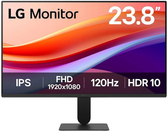 LG 24U411A-B IPS HDR Monitor 24" FHD 1920x1080 με Χρόνο Απόκρισης 5ms GTG