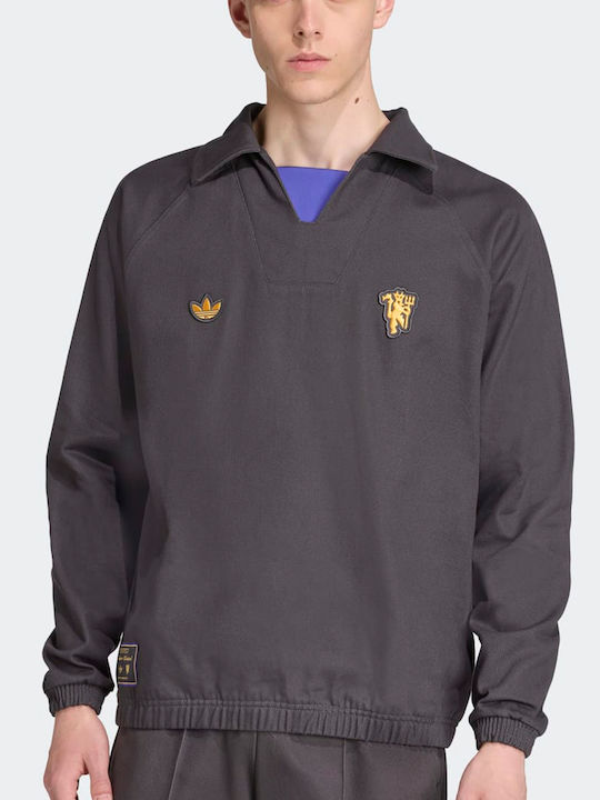 Manchester United Φούτερ με Κουκούλα Utility Black