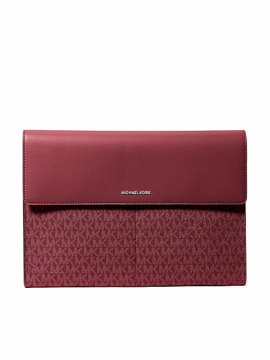 Michael Kors Jet Set Damen-Geldbörse Burgundisc...