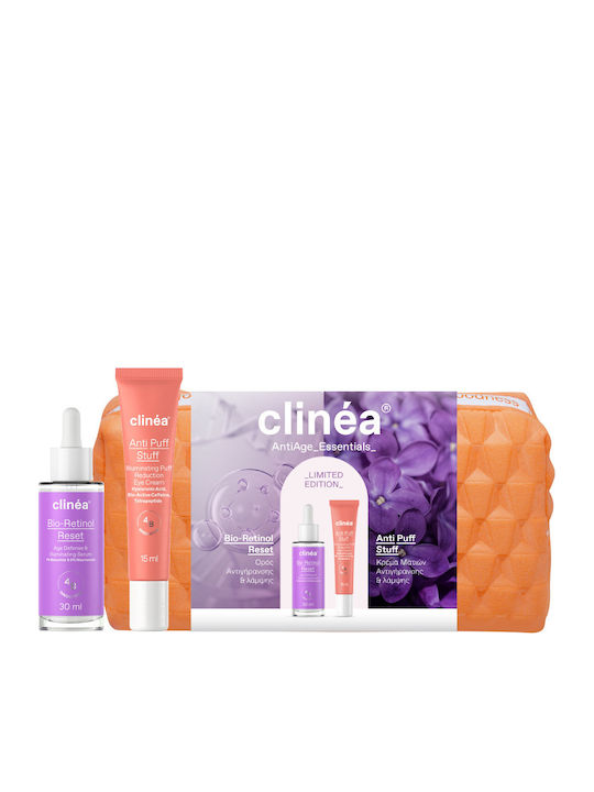 Clinea AntiAge Essentials Σετ Περιποίησης για Αντιγήρανση & Λάμψη 3τμχ