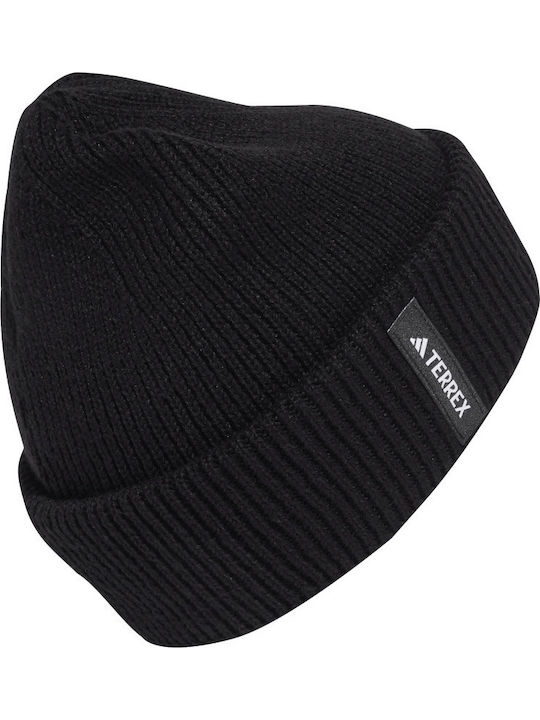 Beanie Unisex Beanie Knitted in Black color
