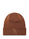League Essential Beanie Ανδρικός Σκούφος Πλεκτός σε Καφέ χρώμα