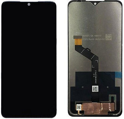 Екран Lcd Механизъм на допир Assembly със Сензорен Механизъм за Nokia 7.2 (Черен)