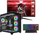 Vengeance Genesis-V9 Гейминг Настолен Компютър Ryzen 5-8400F 32GB DDR5 1TB SSD GeForce RTX 5050 Без Операционна Система и Монитор ASRock PG27FF1A
