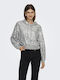 Women's Sweatshirt Hooded Gray