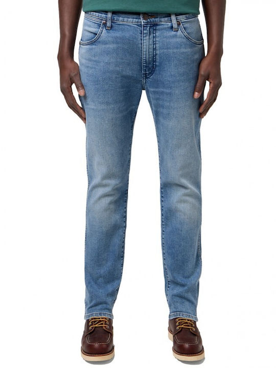 Wrangler Larston Ανδρικό Παντελόνι Τζιν Μπλε