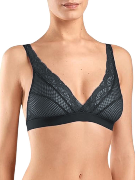 Hanro Bralette Σουτιέν Γκρι