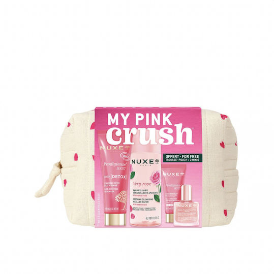 Nuxe Pink Crush Skin Care Set for Moisturizing 5pcs