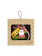 Kalliopi Silver Handmade Hanging Lucky Charm Ceramic 2026 4.5x6.5cm 1pcs