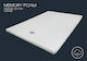 Art Strom Ανώστρωμα Μονό Memory Foam με Αποσπώμενο Κάλυμμα & Λάστιχα Εφαρμογής 70x200x5εκ.