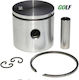 Complete Husqvarna 128r 125bvx Motocoasă Perie Piston Ø 35mm