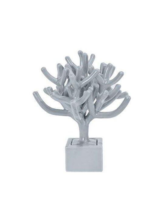 Riccio Caprese Koralle Tischdekoration Keramik Kleine Perle Graue Ricciocaprese 9 Cm