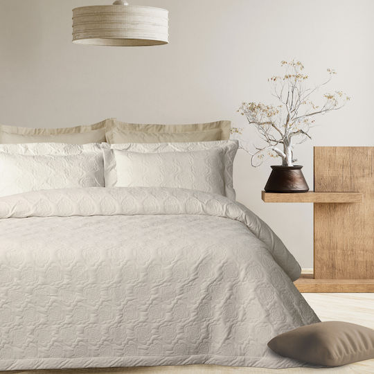 Das Home 0288 Cuvertură Super King Albă 240x250cm