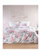Rythmos Eve Set Coverlet Single Cotton Pink 160x240cm 2pcs