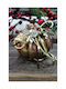 Gerakis Tabletop Lucky Charm Pumpkin Brown made of Plaster 7.8x8.5cm 1pcs