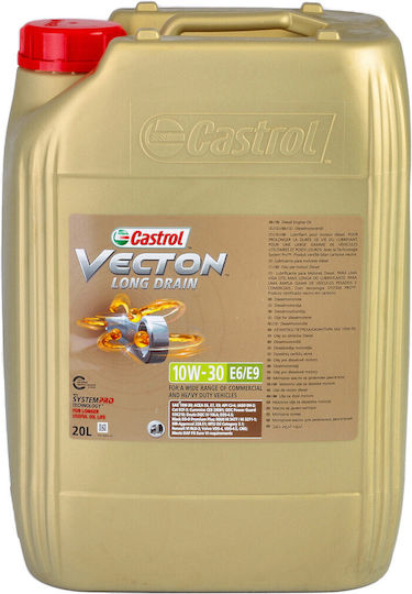 Castrol Long Drain Масло за Автомобили 10W-30 20лт