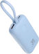 Veger Power Bank 10000mAh 35W with USB-A Port and USB-C Port Power Delivery Blue