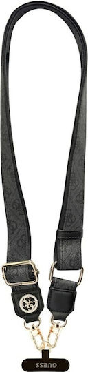 Guess Universal Cbdy 4g Tether Patch Strass Metall Logo Schwarz