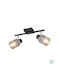 Trio Lighting Σποτ σε Μαύρο Χρώμα