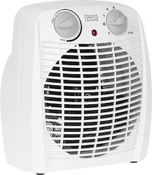 Teesa Αερόθερμο Δωματίου Δαπέδου Λευκό 2000W