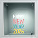Αυτοκόλλητο Βιτρίνας - Happy New Year 4 - 50cm X 30cm