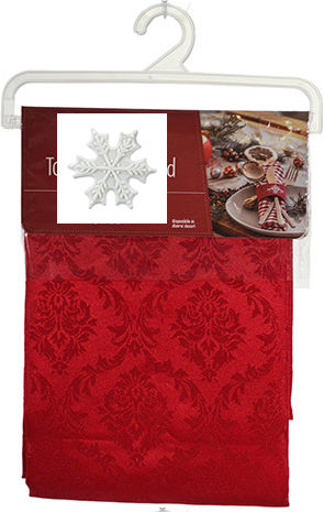 General Trade Christmas Plaid Fabric Tablecloth 240x140cm