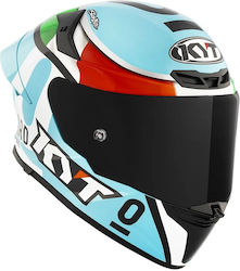 KYT TT-Revo Full Face ECE 22.06 Leopard Replica Tricolore