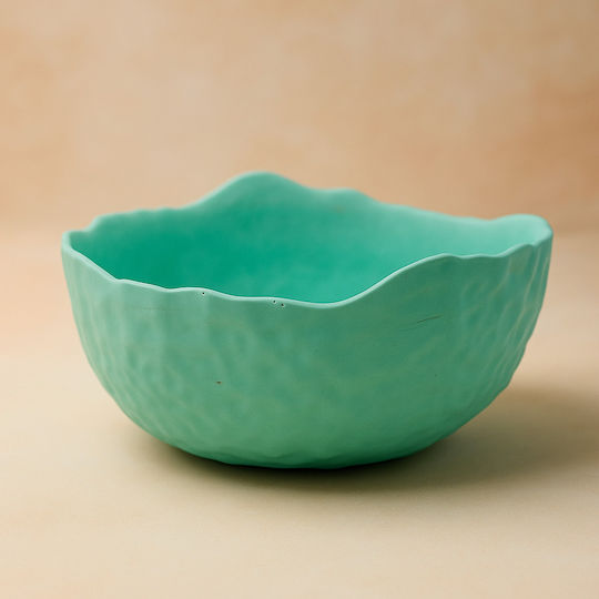 Bol Decorativ Plastic Albastru 1buc