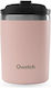 Qwetch Ποτήρι Θερμός Ανοξείδωτο BPA Free 240ml Qwetch Ροζ