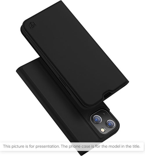 Techsuit Magskin Book Σιλικόνης / Δερματίνης Μαύρο (Xiaomi 15T)