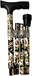 Foldable Walking Stick Support Animal Print Mb.hc034/1 Floral