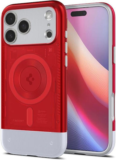 Spigen Classic C1 Back Cover Σιλικόνης / Πλαστικό Κόκκινο (iPhone 17 Pro)