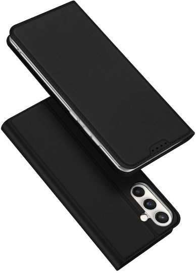 Dux Ducis Skin Pro Series Book Synthetic Leather / Silicone Black (Galaxy S25 FE)