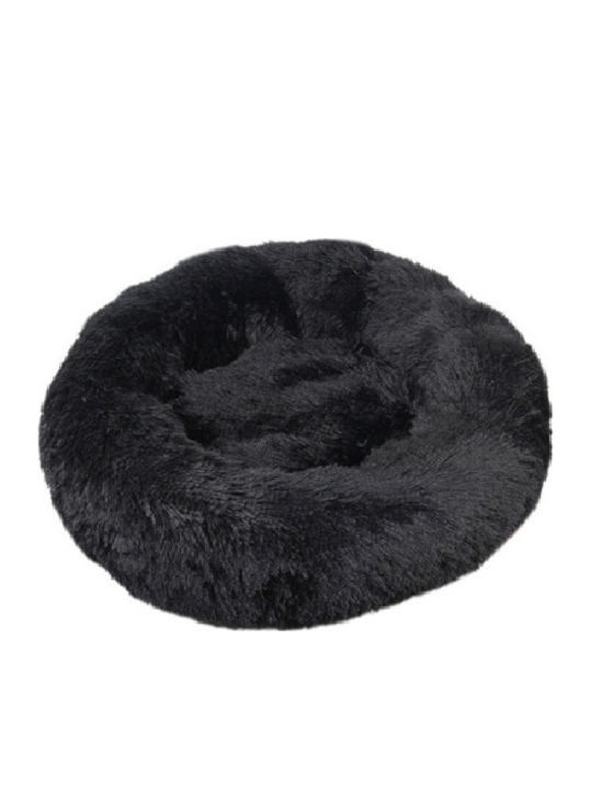 Denik Pets Matratze für Hunde Rund Schwarz