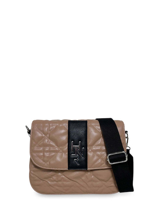 Women's Crossbody Flap Bag Rebecca Caramel