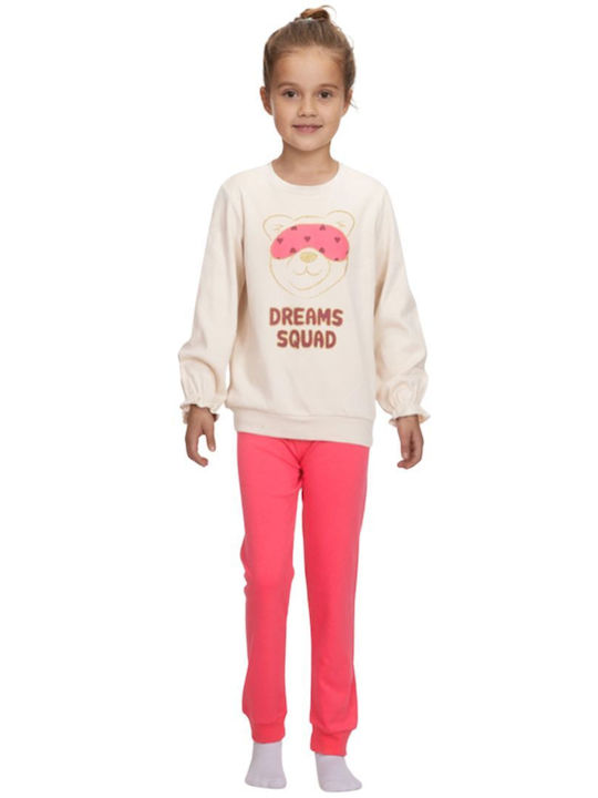 Dreams by Joyce Kids Nightwear Winter Beige Sleepover
