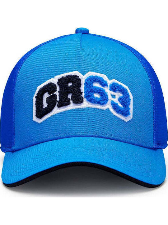 Mercedes George Russell Trucker Cap Blue Mercedes George Russell Trucker Cap Blue