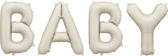 55″ Μπαλόνι Φράση ‘baby’ Μπεζ 140 Cm X 43 Cm Fb277t-013 Bal-fb277t-013