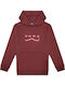 Kids Sweatshirt with Hood Burgundy