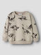 Kinder-Sweatshirt Beige