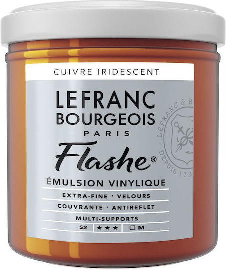 Lefranc & Bourgeois 125мл Flashe Акрил 836 Серия 2 Иридисцентна Мед