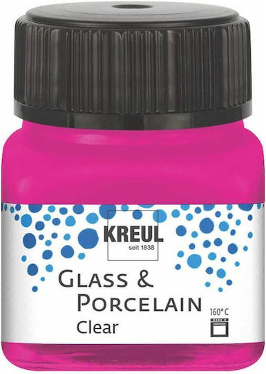 Kreul 20ml Smalț Transparent De Apă Roz Clar