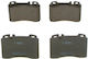 Front Brake Pads Mercedes E-Class 93-03 SL 89-01 Saloon 88-93 CLK C208 98-02 C-Class W202 94-00 124 92-93 190 89-93 1271-11148