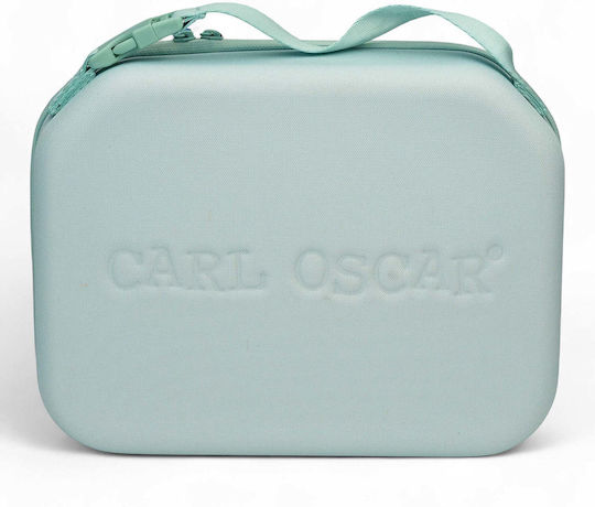 Carl Oscar Σχολική Ισοθερμική Θήκη Φαγητού 5lt Πράσινη 24.5x9.5x32.5cm