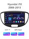 Car Audio System for Hyundai i10 2008-2013 (Bluetooth/USB/WiFi/GPS/Apple-Carplay/Android-Auto) with Touch Screen 9"