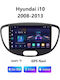 Car Audio System for Hyundai i10 2008-2013 (Bluetooth/USB/WiFi/GPS/Apple-Carplay/Android-Auto) with Touch Screen 9"