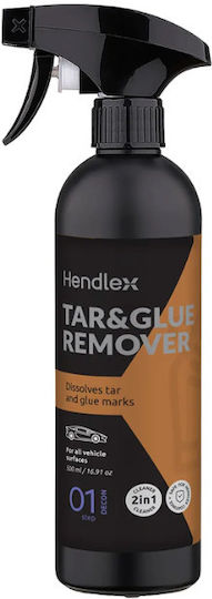 Hendlex Reinigung von Teer- & Kleberückständen Tar & Kleber Entferner 500ml