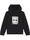 Kids Sweatshirt with Hood Black